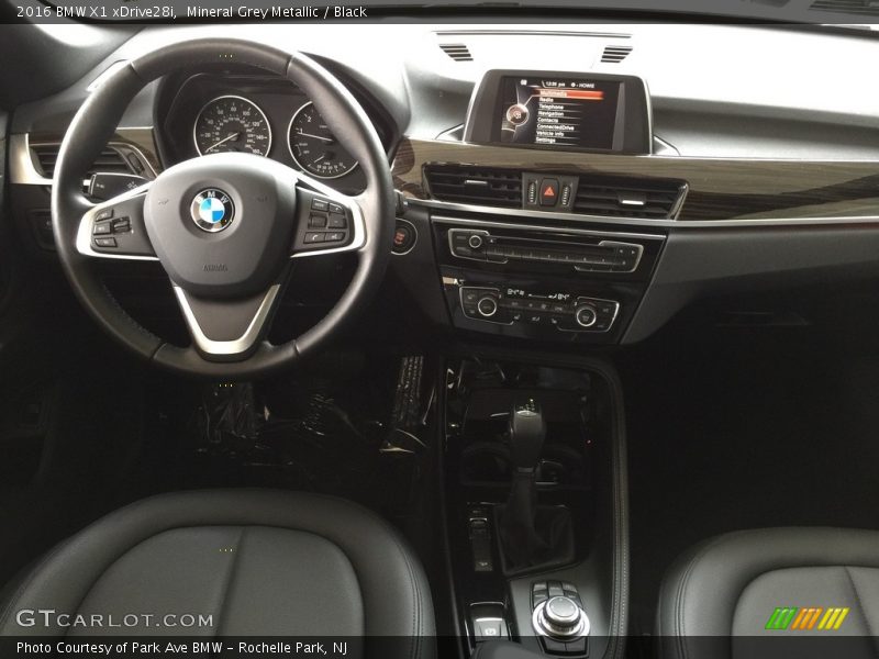 Mineral Grey Metallic / Black 2016 BMW X1 xDrive28i