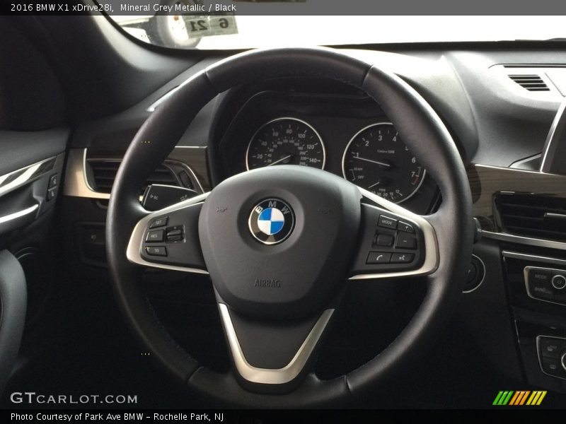 Mineral Grey Metallic / Black 2016 BMW X1 xDrive28i