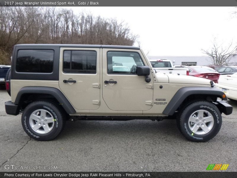 Gobi / Black 2017 Jeep Wrangler Unlimited Sport 4x4