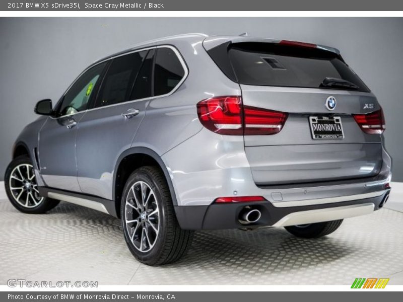 Space Gray Metallic / Black 2017 BMW X5 sDrive35i