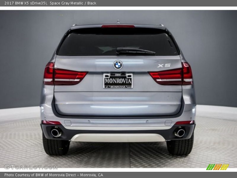Space Gray Metallic / Black 2017 BMW X5 sDrive35i