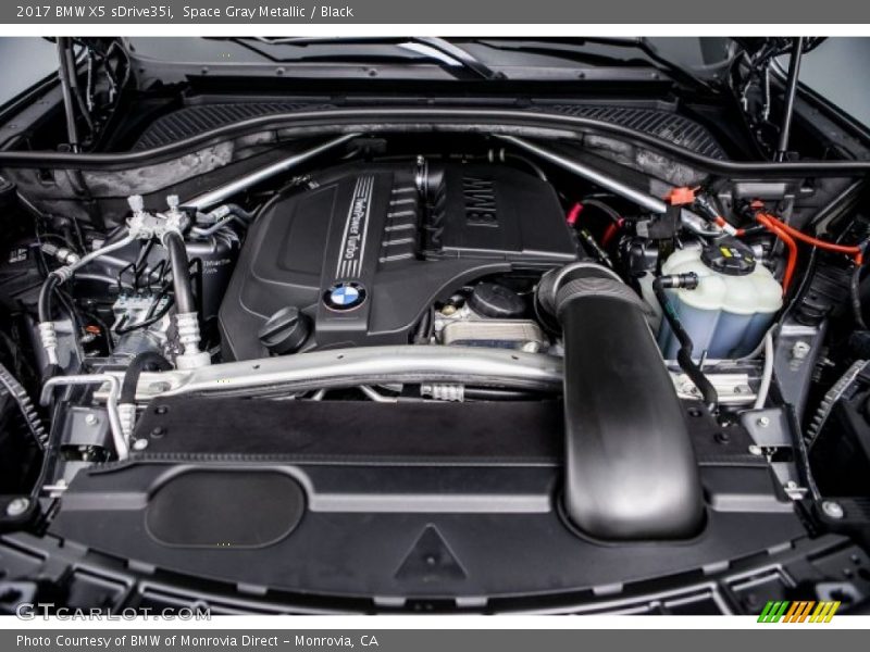 Space Gray Metallic / Black 2017 BMW X5 sDrive35i