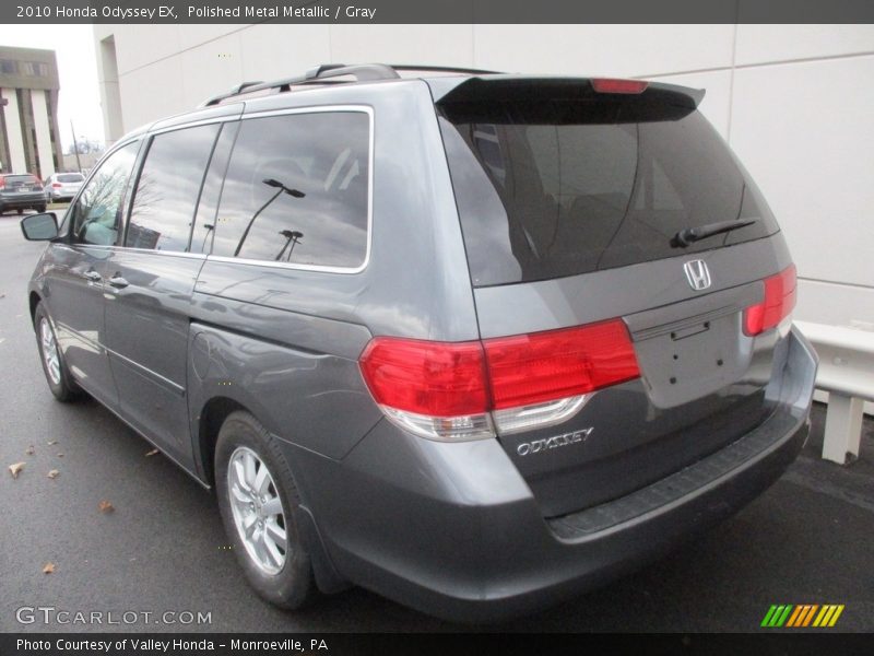 Polished Metal Metallic / Gray 2010 Honda Odyssey EX