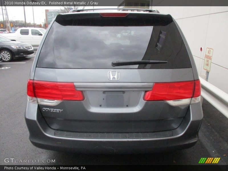 Polished Metal Metallic / Gray 2010 Honda Odyssey EX