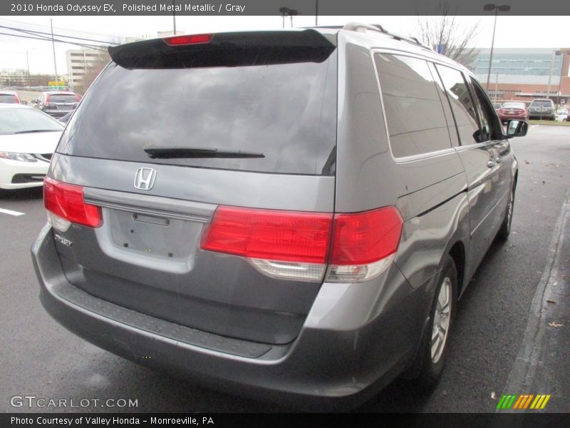 Polished Metal Metallic / Gray 2010 Honda Odyssey EX