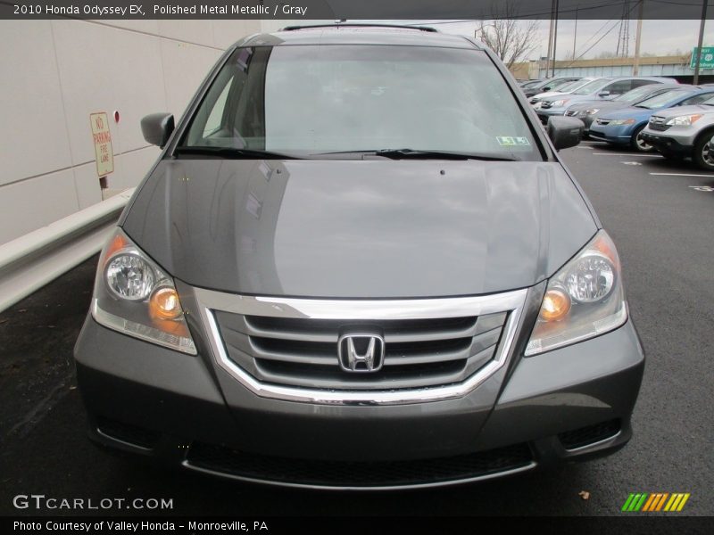 Polished Metal Metallic / Gray 2010 Honda Odyssey EX