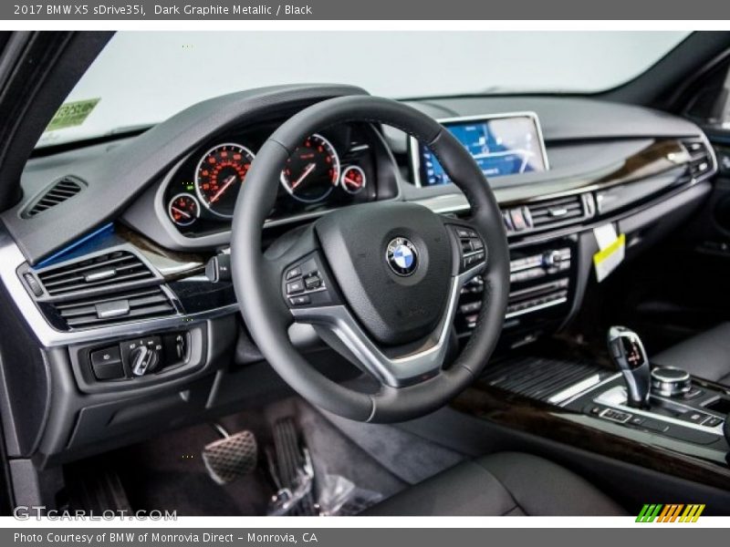 Dark Graphite Metallic / Black 2017 BMW X5 sDrive35i