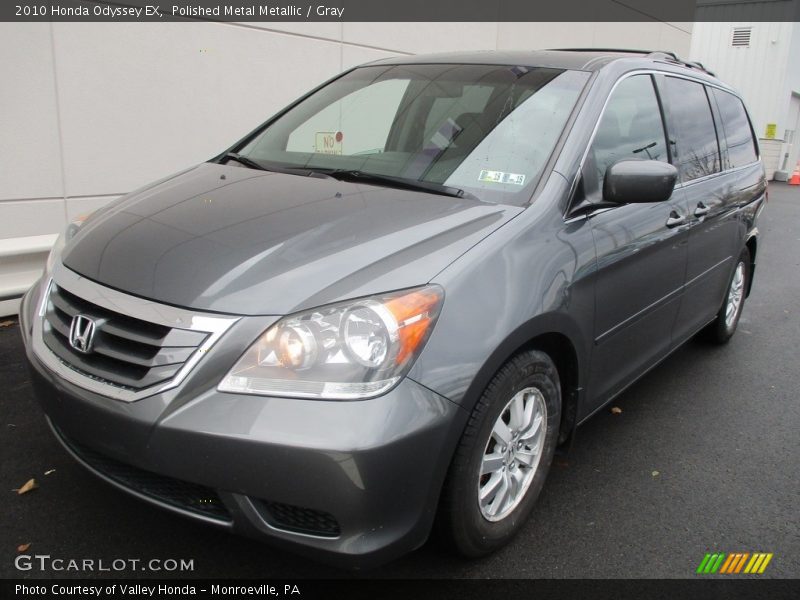 Polished Metal Metallic / Gray 2010 Honda Odyssey EX
