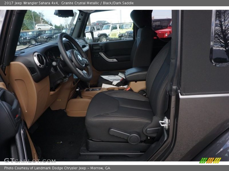 Granite Crystal Metallic / Black/Dark Saddle 2017 Jeep Wrangler Sahara 4x4