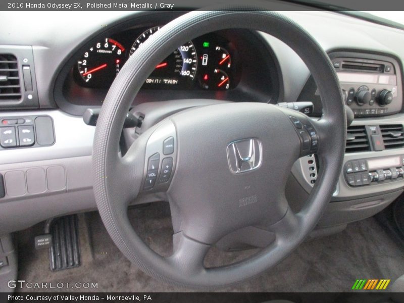 Polished Metal Metallic / Gray 2010 Honda Odyssey EX