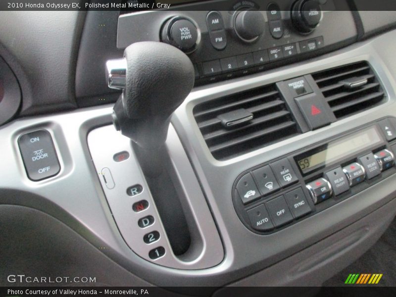 Polished Metal Metallic / Gray 2010 Honda Odyssey EX