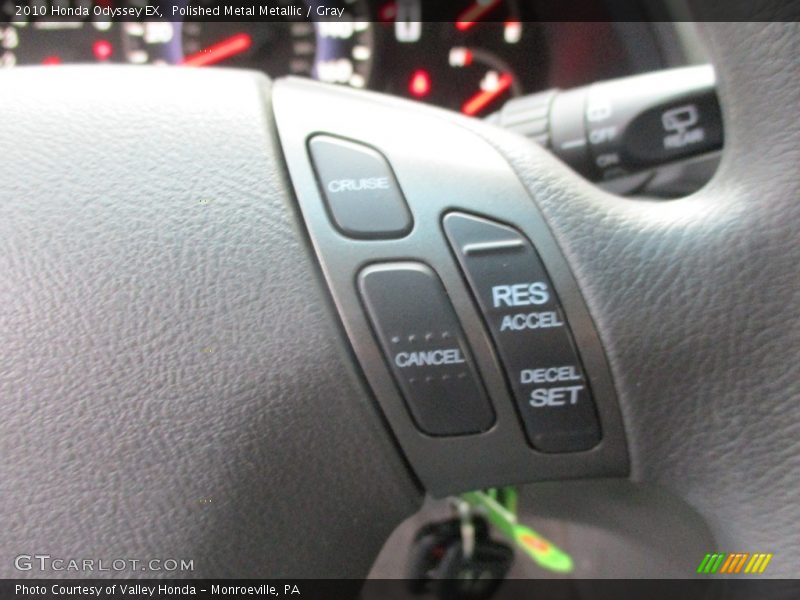Polished Metal Metallic / Gray 2010 Honda Odyssey EX