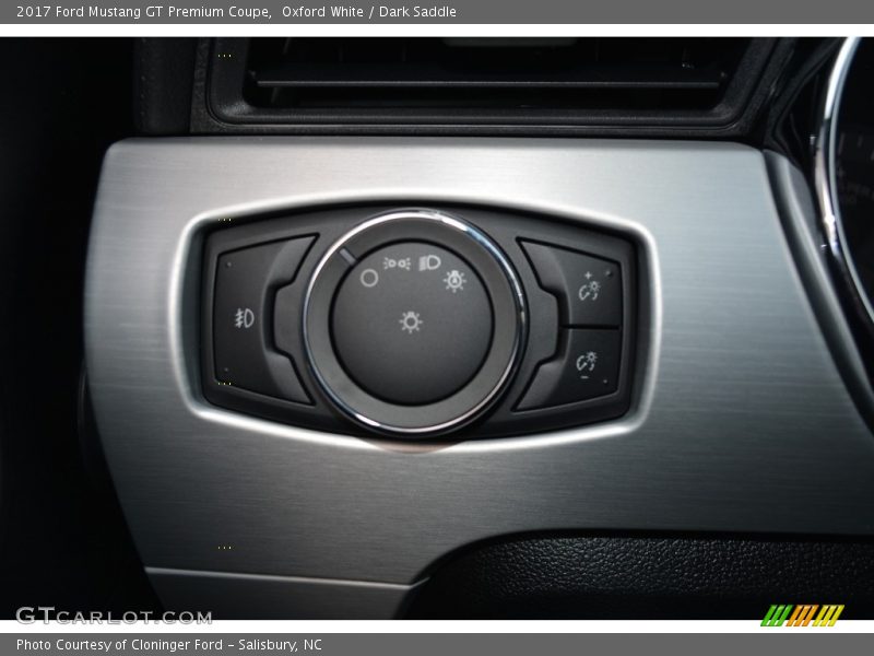 Controls of 2017 Mustang GT Premium Coupe