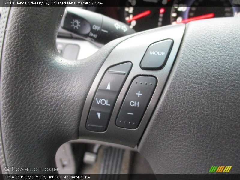 Polished Metal Metallic / Gray 2010 Honda Odyssey EX