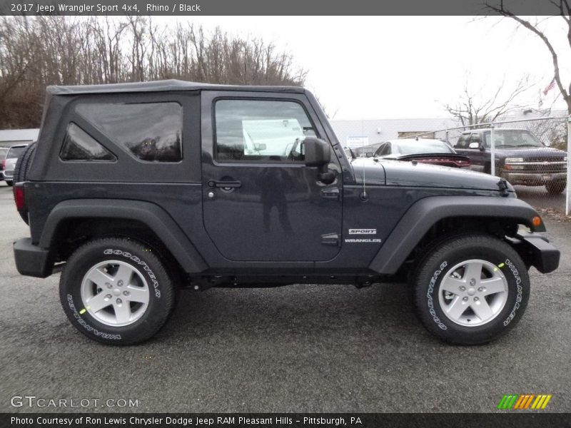 Rhino / Black 2017 Jeep Wrangler Sport 4x4