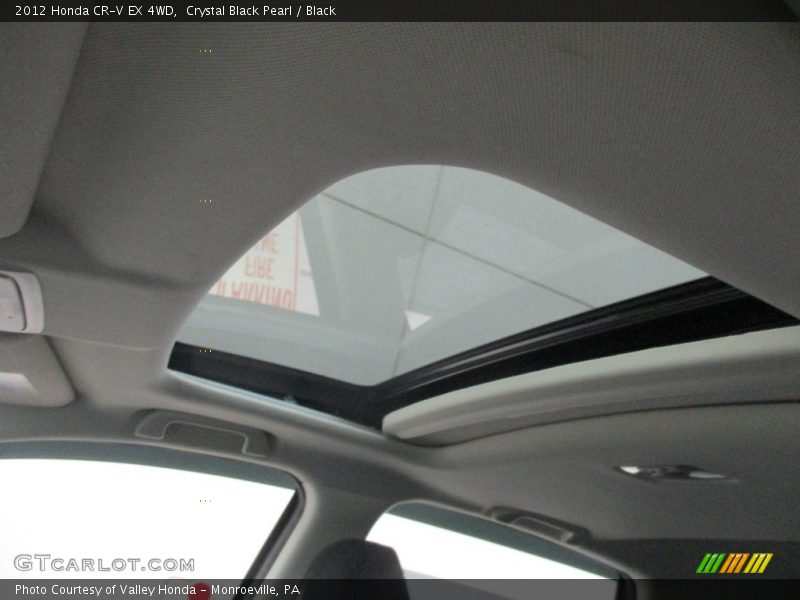 Crystal Black Pearl / Black 2012 Honda CR-V EX 4WD