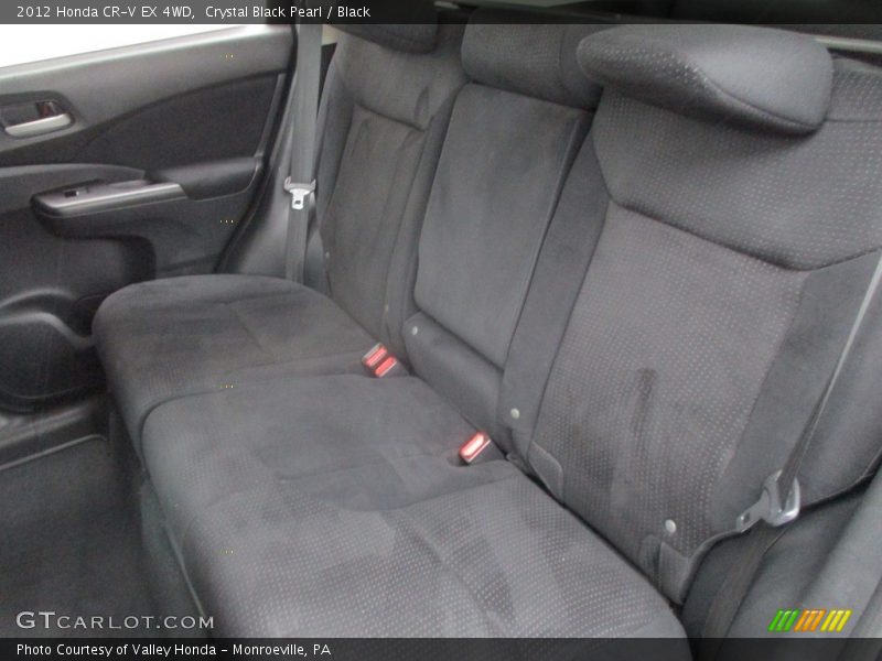 Crystal Black Pearl / Black 2012 Honda CR-V EX 4WD