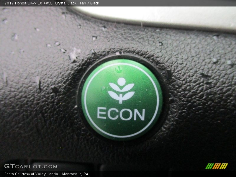 Crystal Black Pearl / Black 2012 Honda CR-V EX 4WD