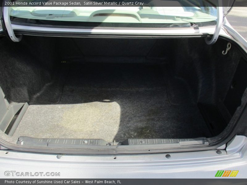 Satin Silver Metallic / Quartz Gray 2001 Honda Accord Value Package Sedan