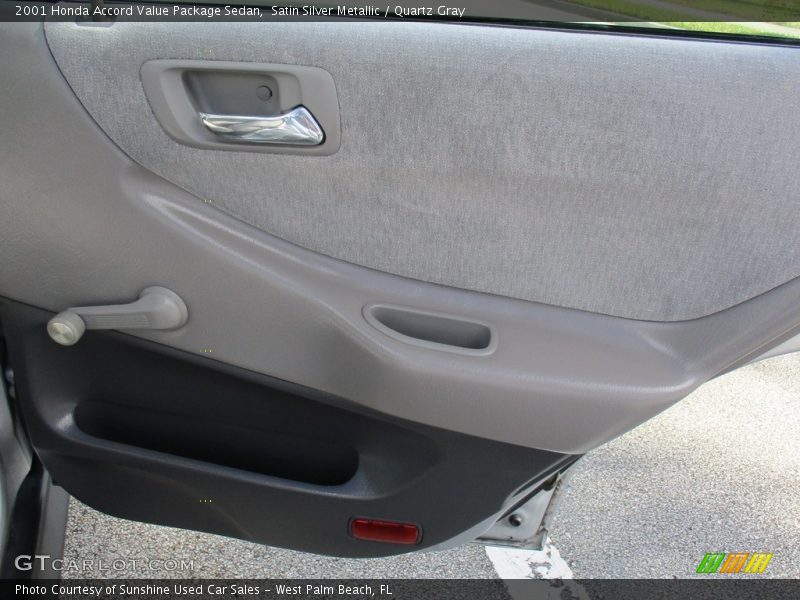 Satin Silver Metallic / Quartz Gray 2001 Honda Accord Value Package Sedan