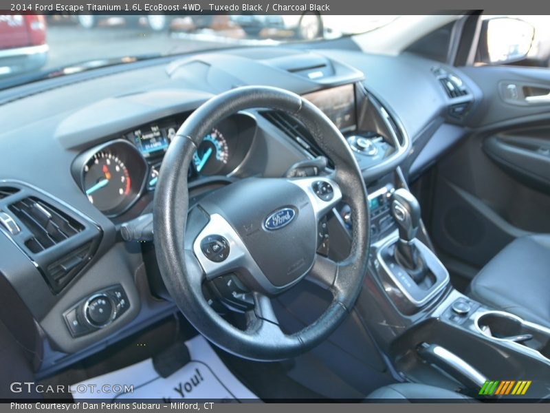 Tuxedo Black / Charcoal Black 2014 Ford Escape Titanium 1.6L EcoBoost 4WD
