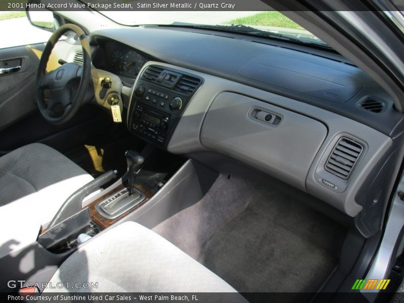 Satin Silver Metallic / Quartz Gray 2001 Honda Accord Value Package Sedan