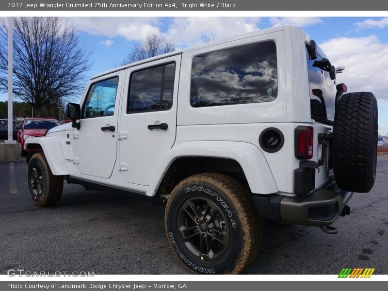 Bright White / Black 2017 Jeep Wrangler Unlimited 75th Anniversary Edition 4x4