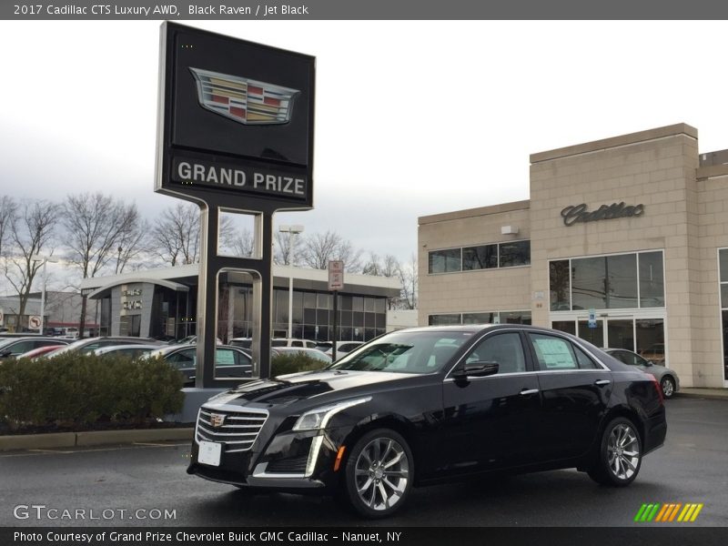 Black Raven / Jet Black 2017 Cadillac CTS Luxury AWD