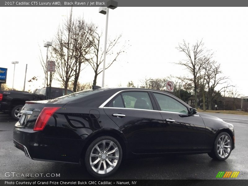 Black Raven / Jet Black 2017 Cadillac CTS Luxury AWD