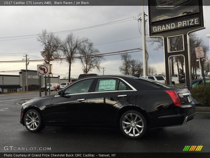 Black Raven / Jet Black 2017 Cadillac CTS Luxury AWD
