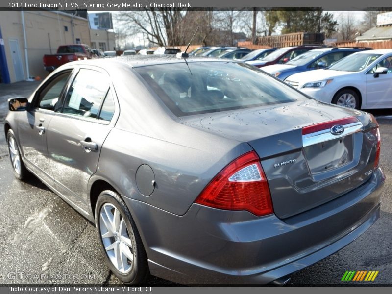 Sterling Grey Metallic / Charcoal Black 2012 Ford Fusion SEL V6