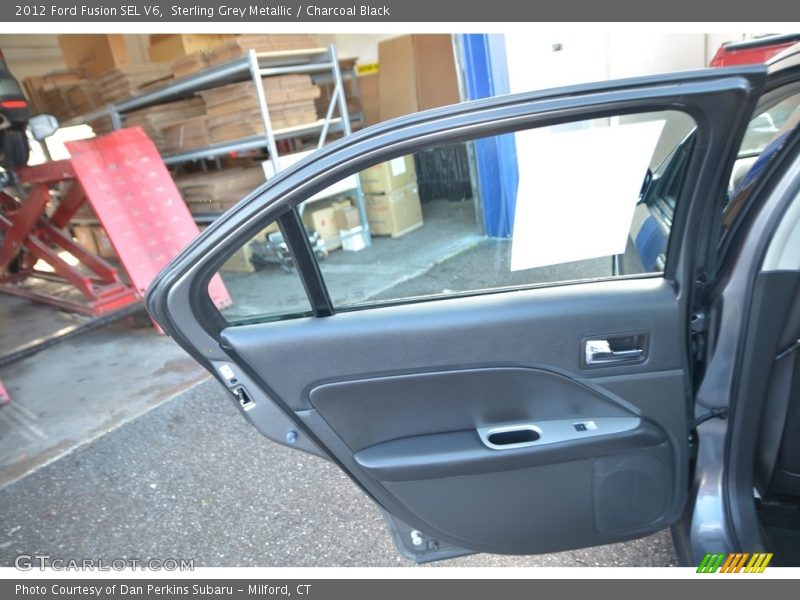 Sterling Grey Metallic / Charcoal Black 2012 Ford Fusion SEL V6