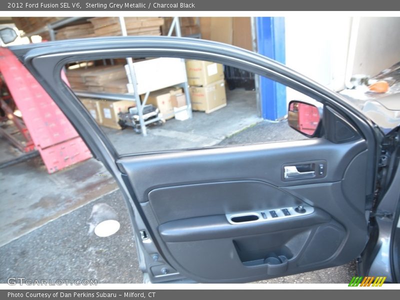 Sterling Grey Metallic / Charcoal Black 2012 Ford Fusion SEL V6