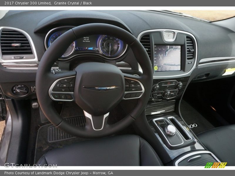 Granite Crystal / Black 2017 Chrysler 300 Limited