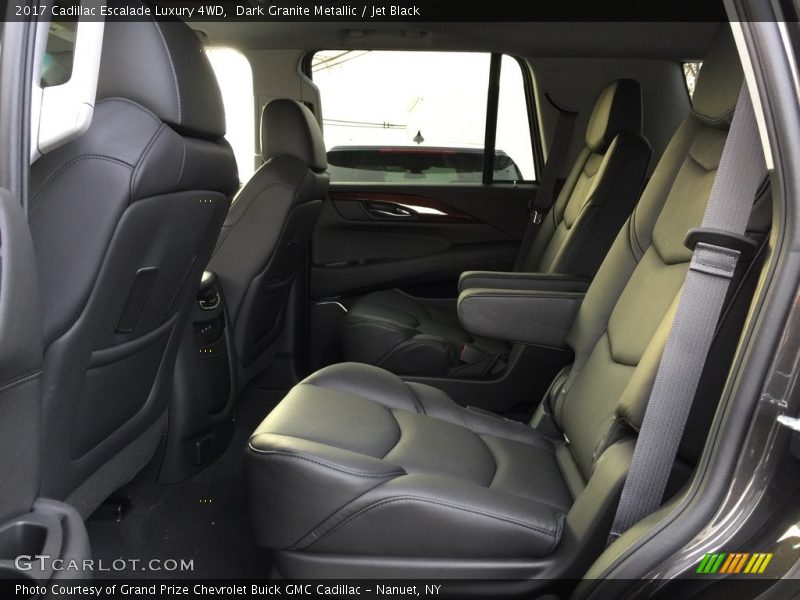 Rear Seat of 2017 Escalade Luxury 4WD