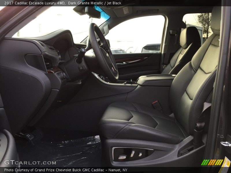 Front Seat of 2017 Escalade Luxury 4WD