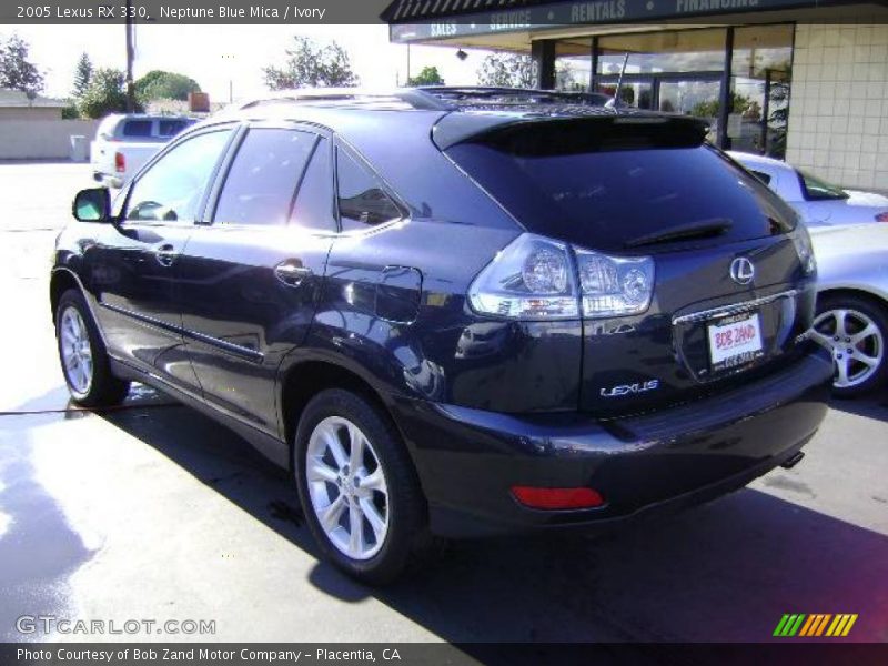 Neptune Blue Mica / Ivory 2005 Lexus RX 330