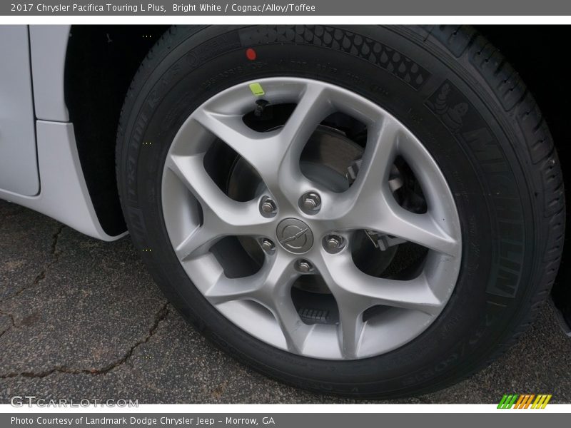 Bright White / Cognac/Alloy/Toffee 2017 Chrysler Pacifica Touring L Plus