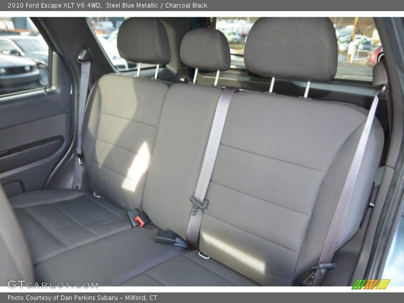 Steel Blue Metallic / Charcoal Black 2010 Ford Escape XLT V6 4WD