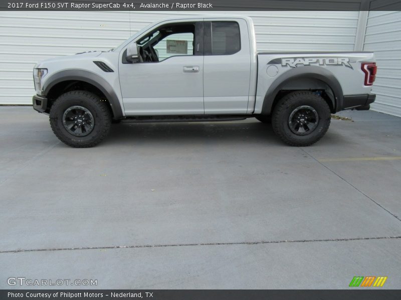  2017 F150 SVT Raptor SuperCab 4x4 Avalanche