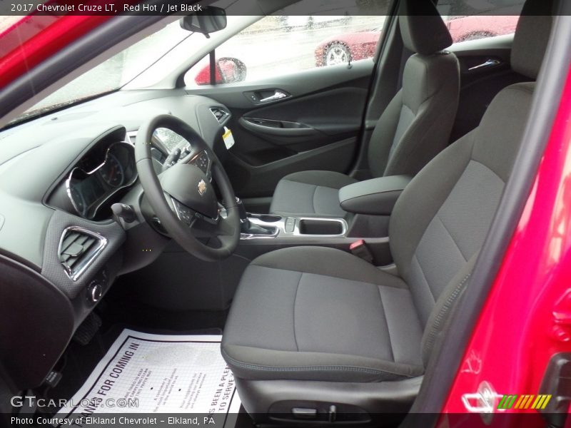 Red Hot / Jet Black 2017 Chevrolet Cruze LT