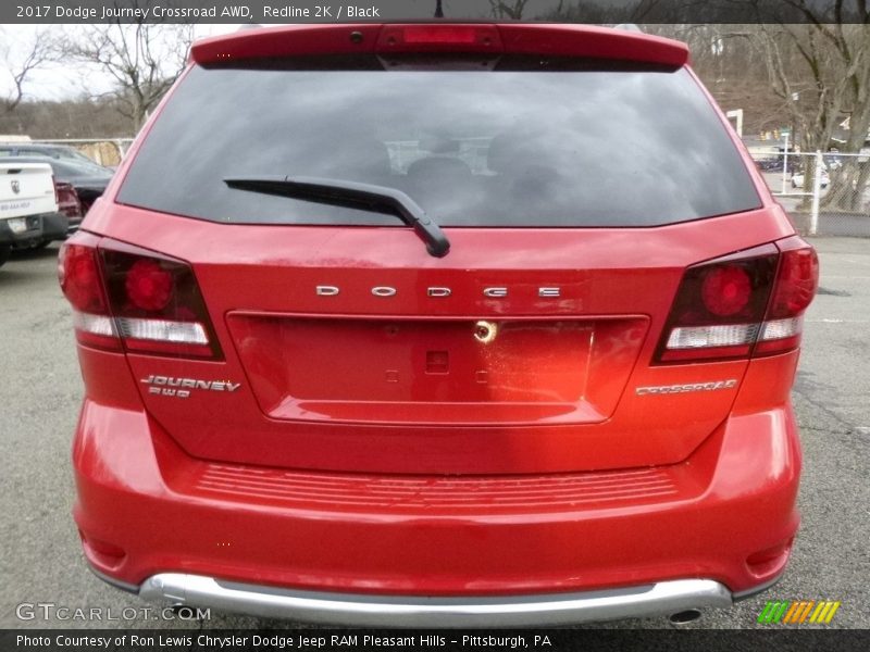 Redline 2K / Black 2017 Dodge Journey Crossroad AWD