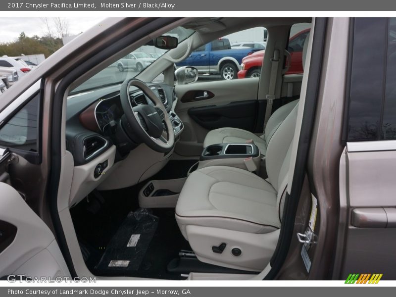 Molten Silver / Black/Alloy 2017 Chrysler Pacifica Limited