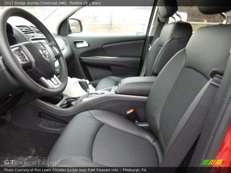 Front Seat of 2017 Journey Crossroad AWD