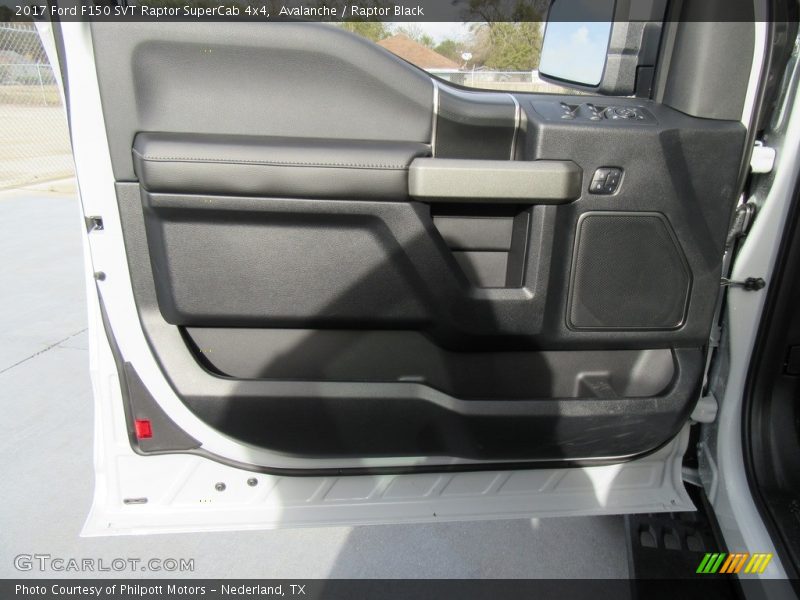 Door Panel of 2017 F150 SVT Raptor SuperCab 4x4