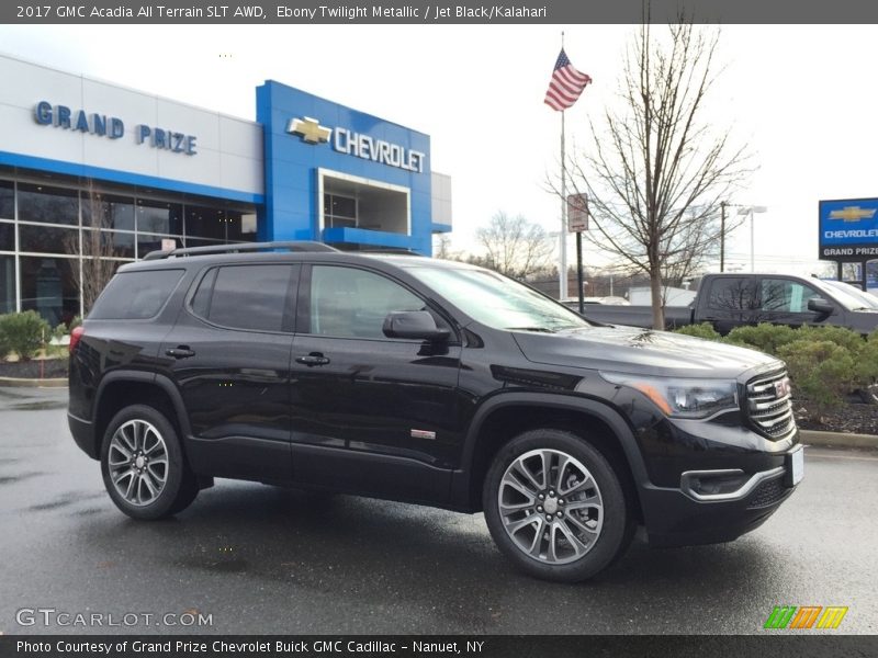 Ebony Twilight Metallic / Jet Black/Kalahari 2017 GMC Acadia All Terrain SLT AWD