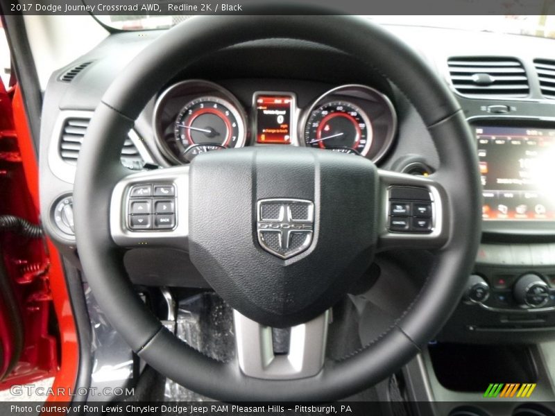 Redline 2K / Black 2017 Dodge Journey Crossroad AWD