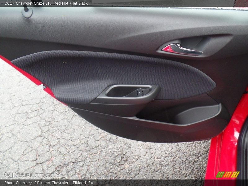 Red Hot / Jet Black 2017 Chevrolet Cruze LT