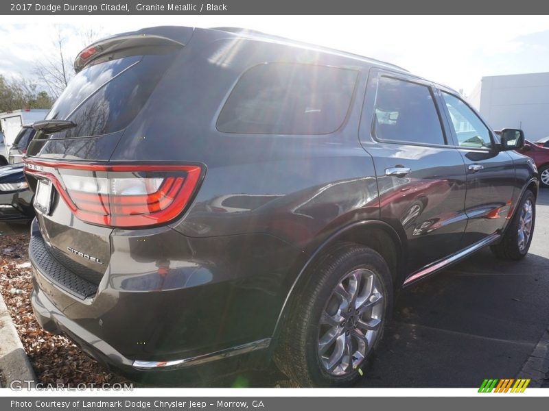 Granite Metallic / Black 2017 Dodge Durango Citadel