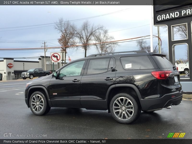 Ebony Twilight Metallic / Jet Black/Kalahari 2017 GMC Acadia All Terrain SLT AWD